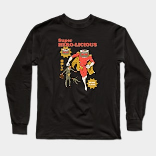 Super Hero-Licious Long Sleeve T-Shirt